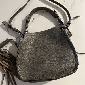 All Saints Leather Crossbody Purse